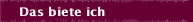 Das biete ich